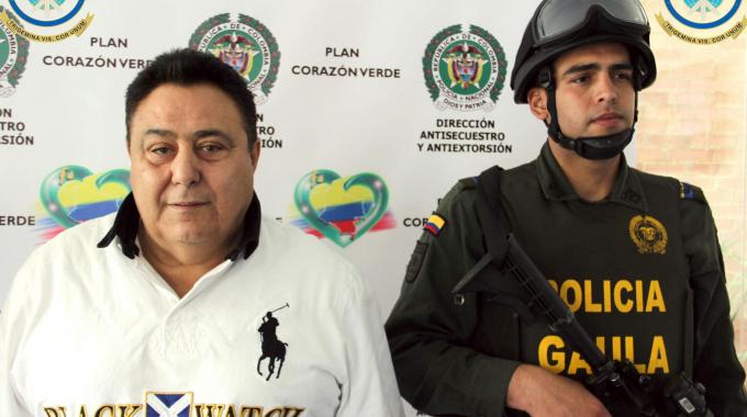 Il boss della 'ndrangheta Roberto Pannunzi arrestato a Bogotà (Ansa)